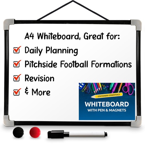 Magnetic whiteboard dry - a4,
