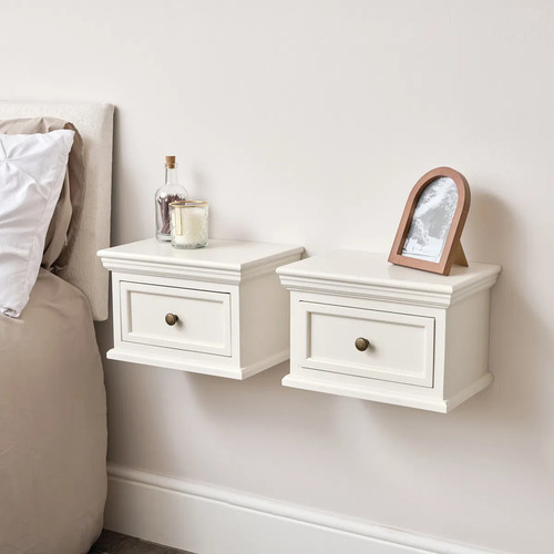 Pair ivory wall mounted - ivory,
