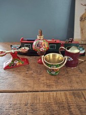 Collection of Canal Bargeware Miniatures "Roses and Castles" Items