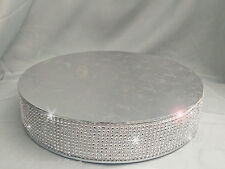 Diamante wedding cake stand 2"