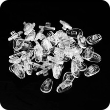 Pair Push In Silicone Nose Pad Glasses Spectacles Non Slip Pads 13mm