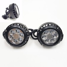 Clear Fog Driving Lights LED OEM Replacement For 2014 2015 2016 GMC Sierra 1500