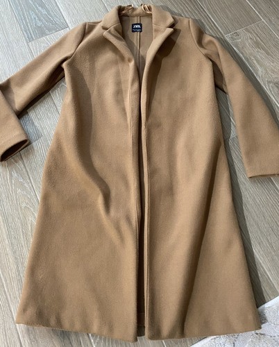 Zara camel wool coat uk - coat,