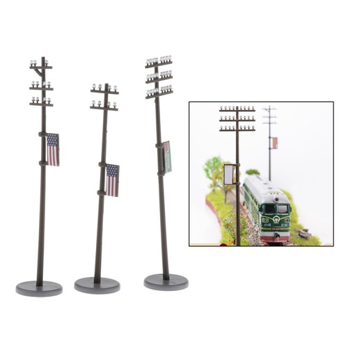 3pcs scale telephone - 3pcs, 1:42