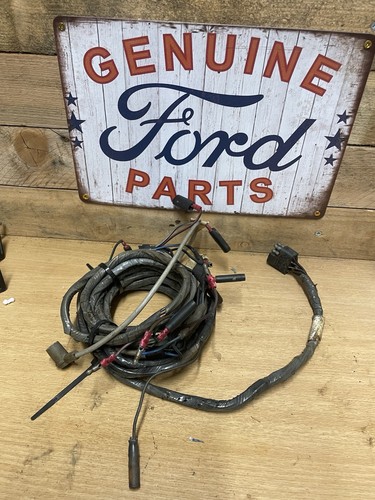 Escort mk1 rear wiring - rear, loom