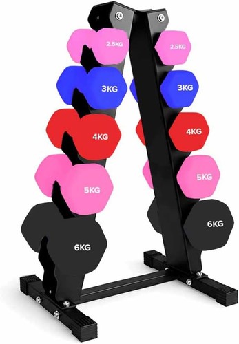 Ravian neoprene hex dumbbell - neoprene,