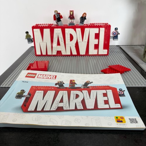 Lego super heroes marvel logo - lego,