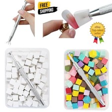 100Pcs Nail Art Sponge Set