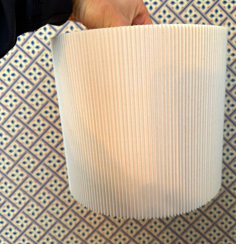 Retro vintage cream pleated - vintage,