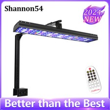 PopBloom Full Spectrum LED Light for Fish Tank Marine Aquarium Light Reef Tank