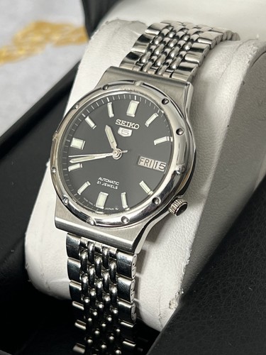 Seiko 7009 876a black - seiko,