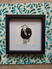Herdwick sheep - Original Lino