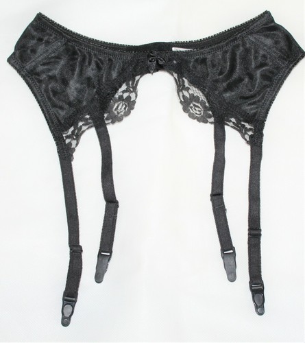 Beautiful black satin lace - beautiful,