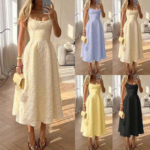 Womens strappy long dress - uk,