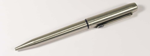 Flat top blue trim parker - top,
