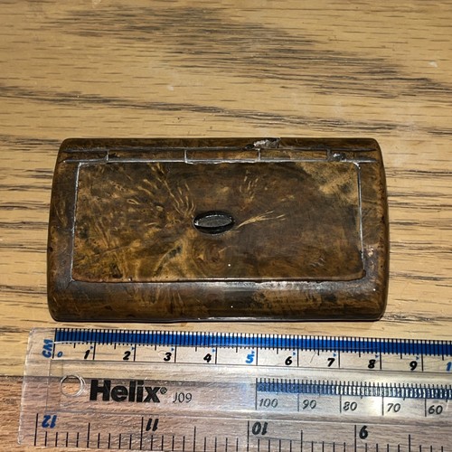 Antique burr walnut - walnut, treen