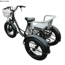 20" heavy duty Electric snow Tricycle cargo/manned 48V E-trike for Adult Seniors