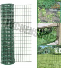 Chicken Wire Mesh Fencing Galvanised/PVC Netting Rabbit Fence Pet Garden 5~50M