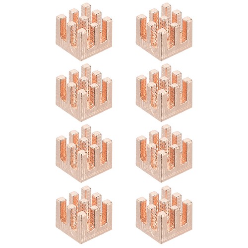 Pcs copper heatsink 7x7x6mm - heatsink,