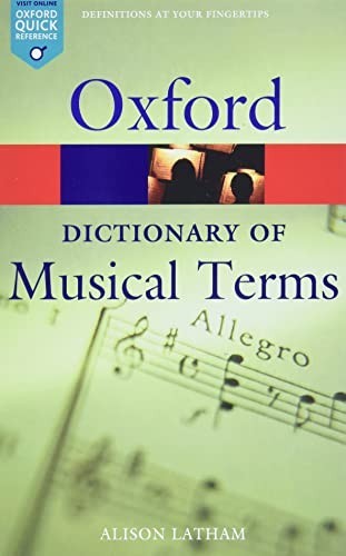 Oxford dictionary musical - oxford, of