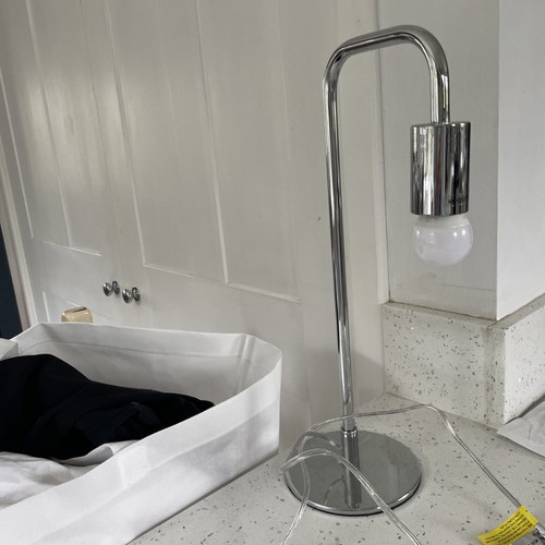 Modern chrome table - chrome,