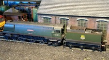 Hornby West Country 34105  ‘Swanage’ (renumbered and named) B.R Livery