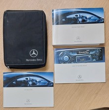 Mercedes W209 CLK200, 240, 320, 500, 55 AMG 2002-2005, Owners Handbooks + Wallet