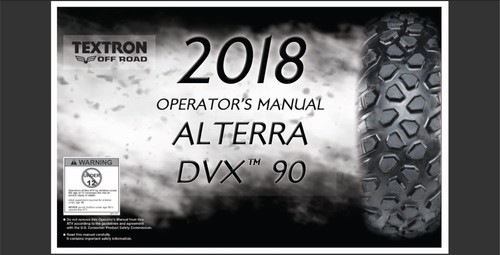 2018 artic cat alterra - cat,