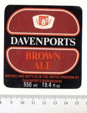 UK Beer Label - Davenports
