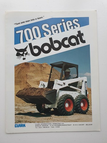 Bobcat 700 series - skid, steer