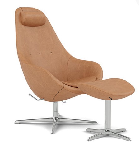 New leather armchair - new, varier