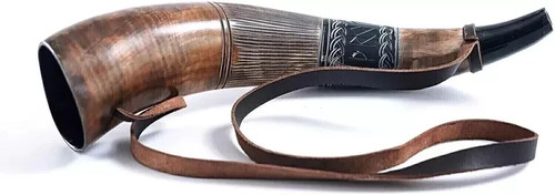 Viking war horn genuine - viking,