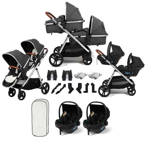 Double travel system - system, pushchair
