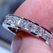 3.75 TCW Princess Cut