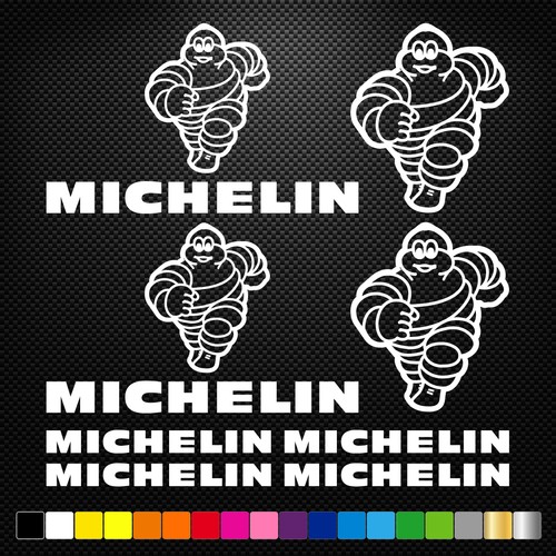 Fits 10x michelin vinyl decal - michelin,
