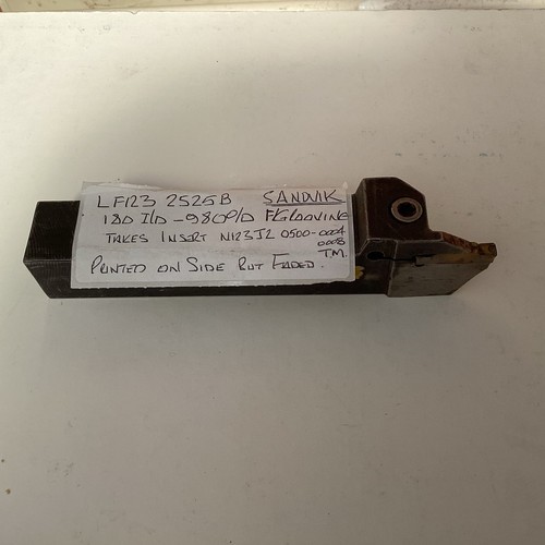 Sandvik used grooving tool - used, f
