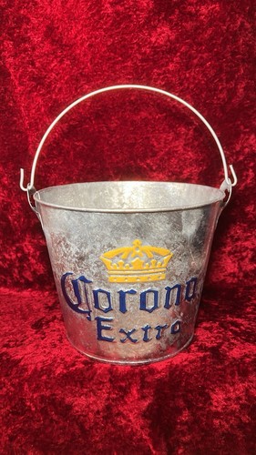 Corona extra beer - metal, ice