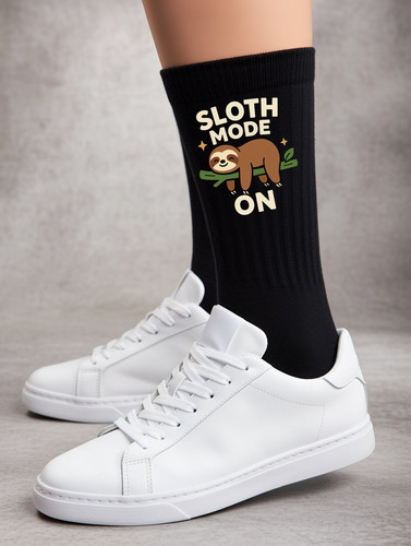Sloth mode funny - sloth, black