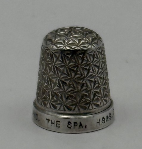 Sterling silver thimble - thimble, "the