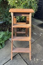 Vintage Wooden Steps Or Step Ladder