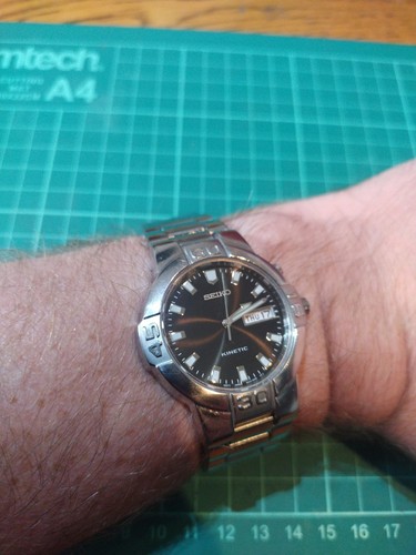 Seiko men vintage - men's, kinetic