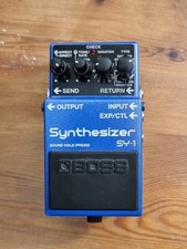 Boss Synthesizer SY1 Guitar Effects Pedal