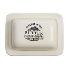 Vintage Home Butter Dish 16X12X7 CM