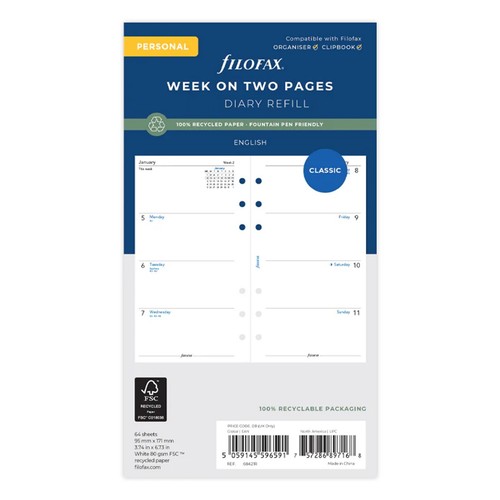 Filofax 2027 personal - filofax,
