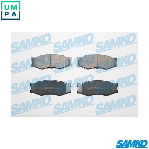 Brake pad set disc - set,