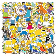 Simpsons Themed 50 Stickers