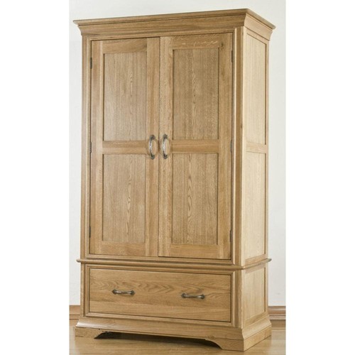 Solid oak double - oak, wardrobe