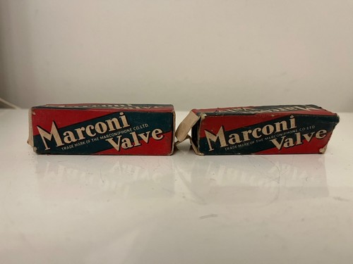 Vintage marconi radio - marconi, valves