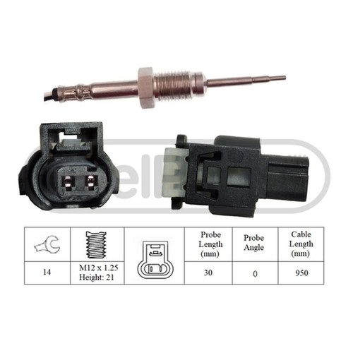 Exhaust temperature sensor - exhaust,