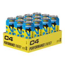 C4 Energy Drink Zero Sugar Millions Bubblegum Flavour Drink 12x 500ml July 2026